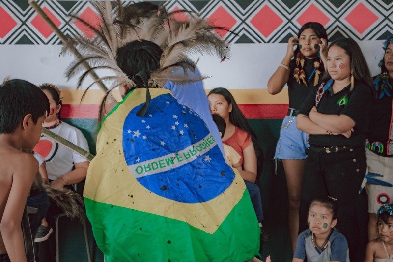 Prefeitura de Sidrolândia entrega reforma e ampliação da Escola Municipal Indígena Extensão Nándi Pasiliu
